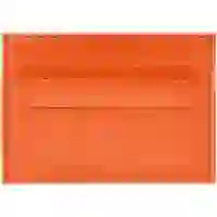 На картинке: Чехол для карточек Twill, оранжевый на белом фоне