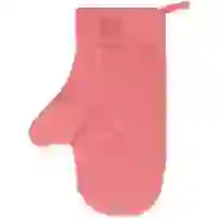 На картинке: Прихватка-рукавица Feast Mist, розовая на белом фоне
