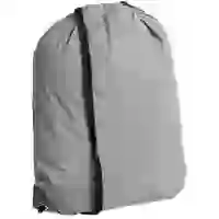 На картинке: Рюкзак-мешок Manifest из светоотражающей ткани, серый на белом фоне
