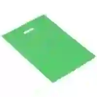 На картинке: Чехол для пропуска Twill, зеленый на белом фоне