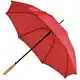 Зонт-трость Lido, красный на белом фоне