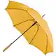 Зонт-трость Lido, желтый на белом фоне