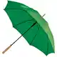 Зонт-трость Lido, зеленый на белом фоне