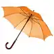 Зонт-трость Standard, оранжевый на белом фоне