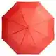 Зонт складной Unit Basic, красный на белом фоне