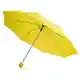 Зонт складной Basic, желтый, уценка на белом фоне