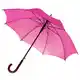 Зонт-трость Standard, ярко-розовый (фуксия) на белом фоне