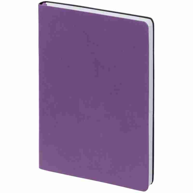 Ежедневник Romano, недатированный, фиолетовый на белом фоне